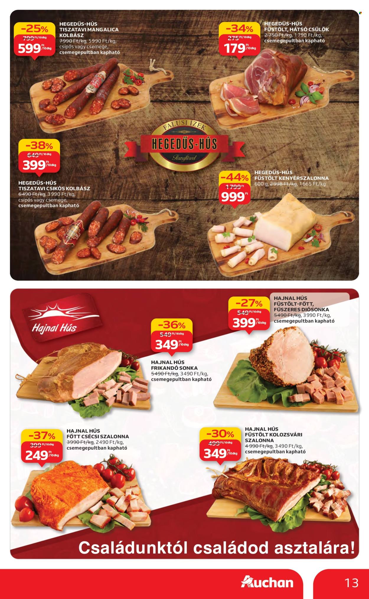 Auchan akciós újságok - 2025.10.30 - 2025.11.05. Oldal 13