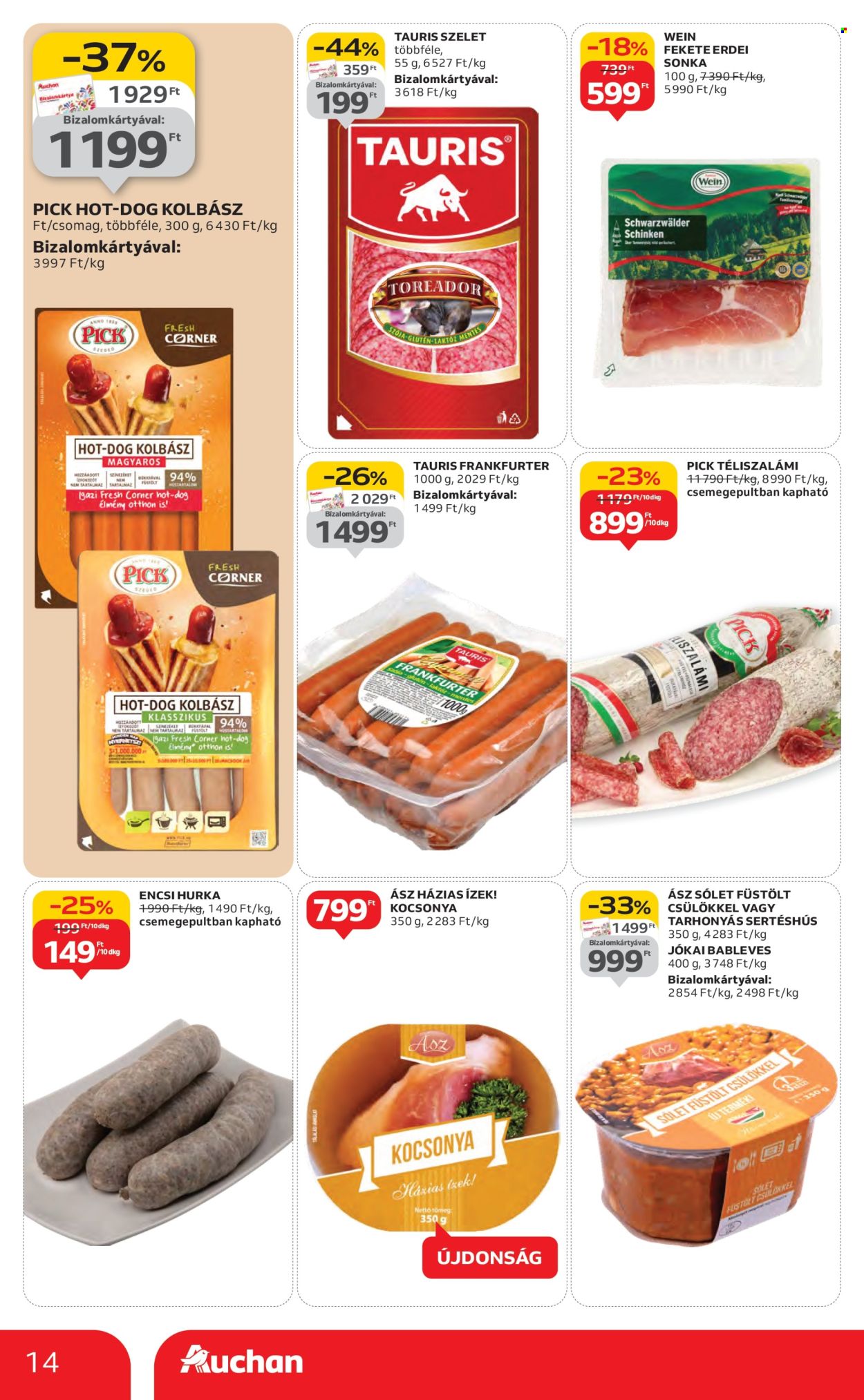 Auchan akciós újságok - 2025.10.30 - 2025.11.05. Oldal 14