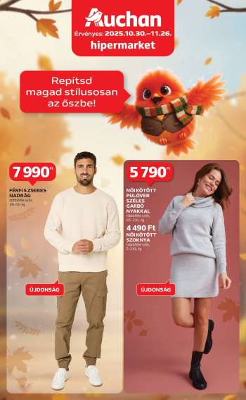 Újság Auchan - 2025.10.30 - 2025.11.26.