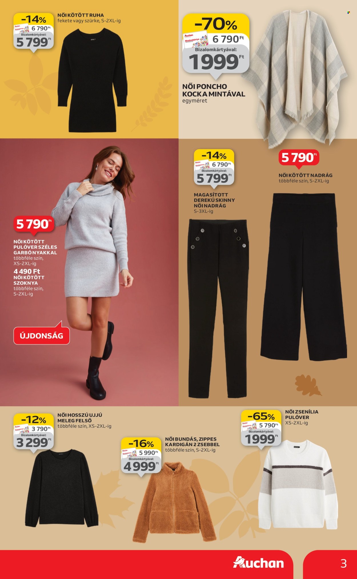 Auchan akciós újságok - 2025.10.30 - 2025.11.26. Oldal 3