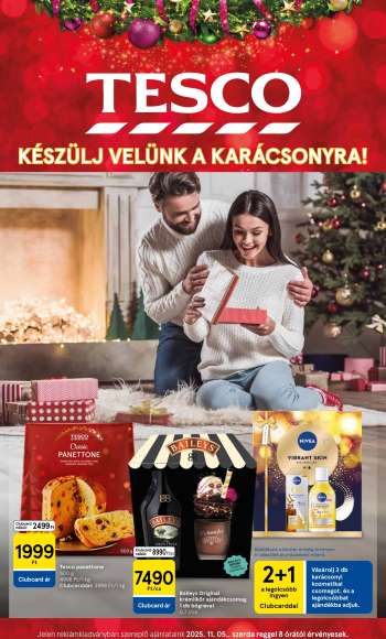 Újság TESCO - 2025.11.06 - 2025.11.12.