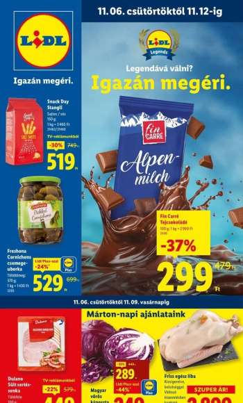 Újság Lidl - 2025.11.06 - 2025.11.12.