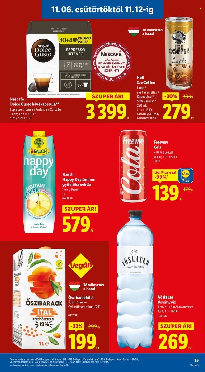Lidl akciós újságok - 2025.11.06 - 2025.11.12. Oldal 15