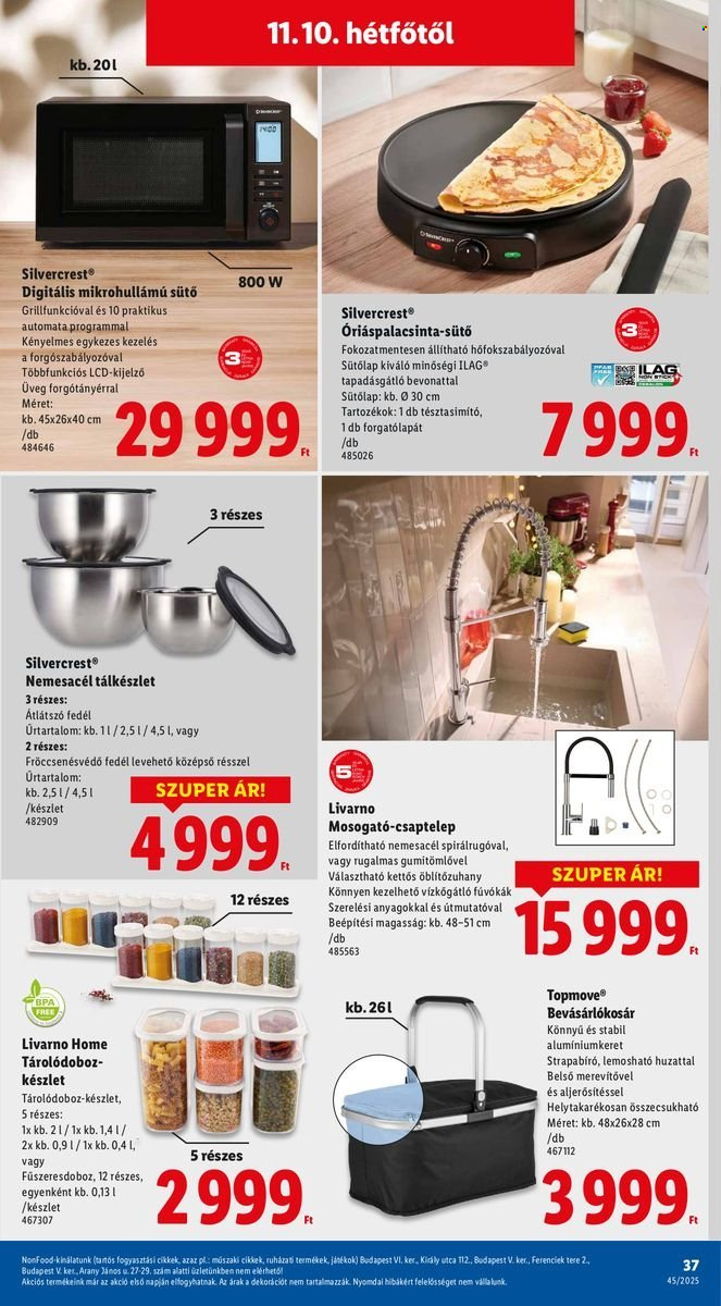 Lidl akciós újságok - 2025.11.06 - 2025.11.12. Oldal 37