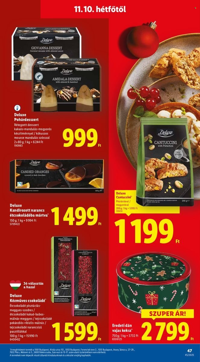 Lidl akciós újságok - 2025.11.06 - 2025.11.12. Oldal 47