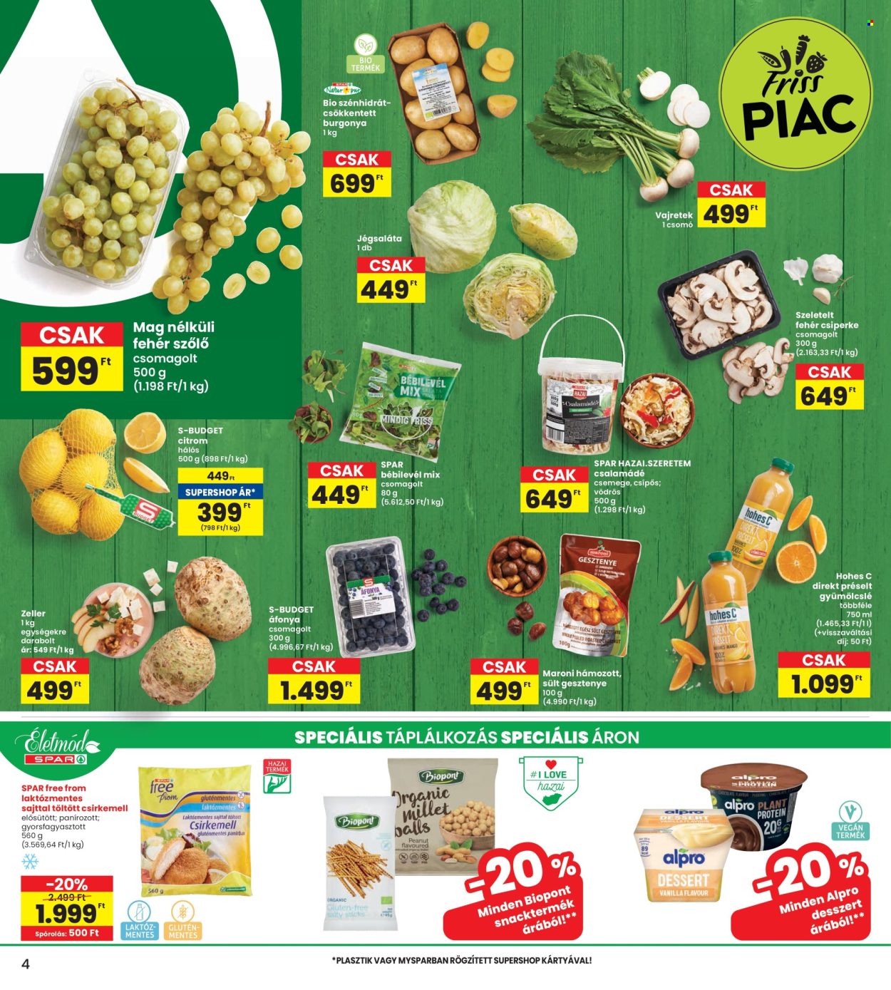 INTERSPAR akciós újságok - 2025.11.06 - 2025.11.12. Oldal 4