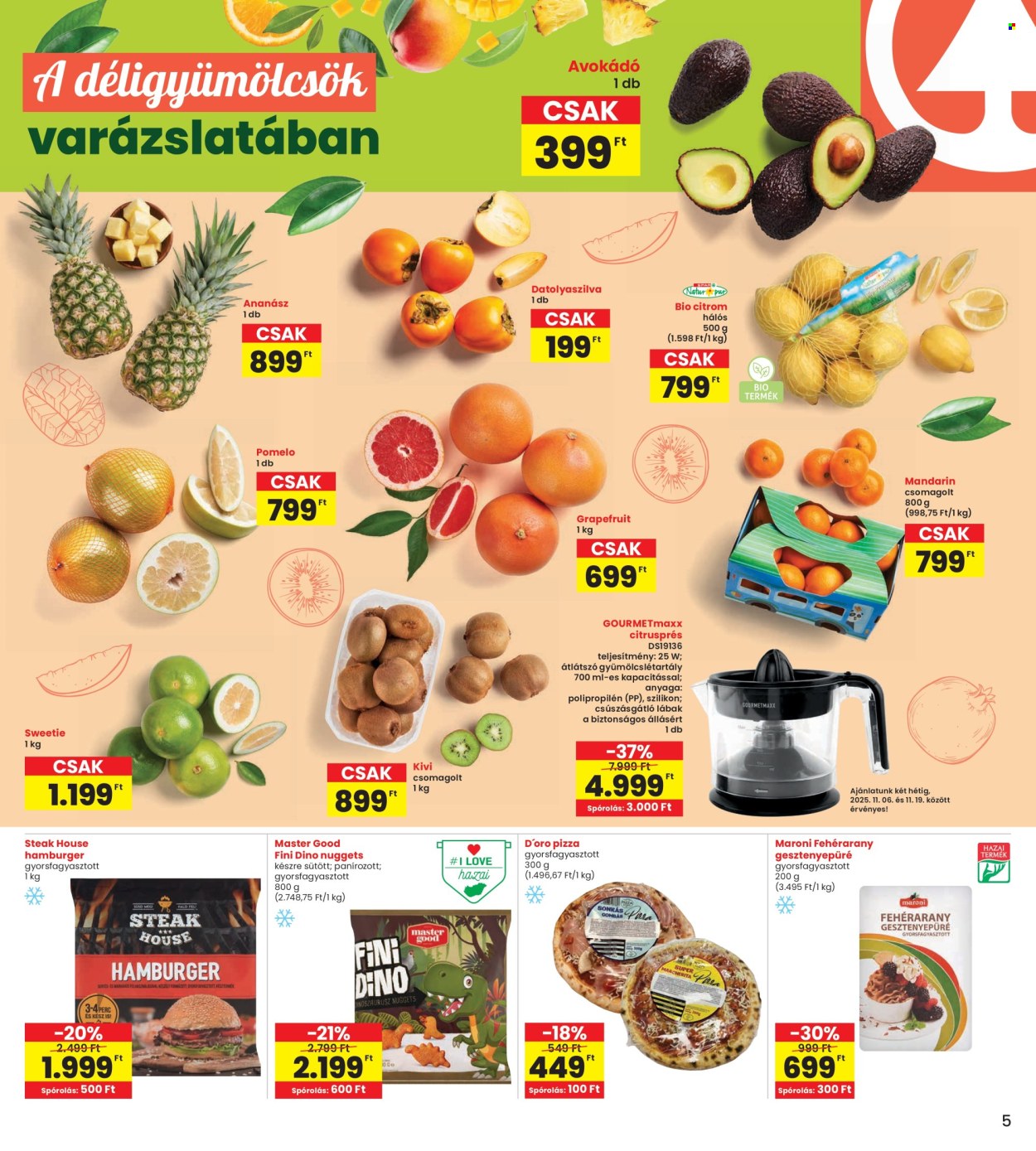 INTERSPAR akciós újságok - 2025.11.06 - 2025.11.12. Oldal 5
