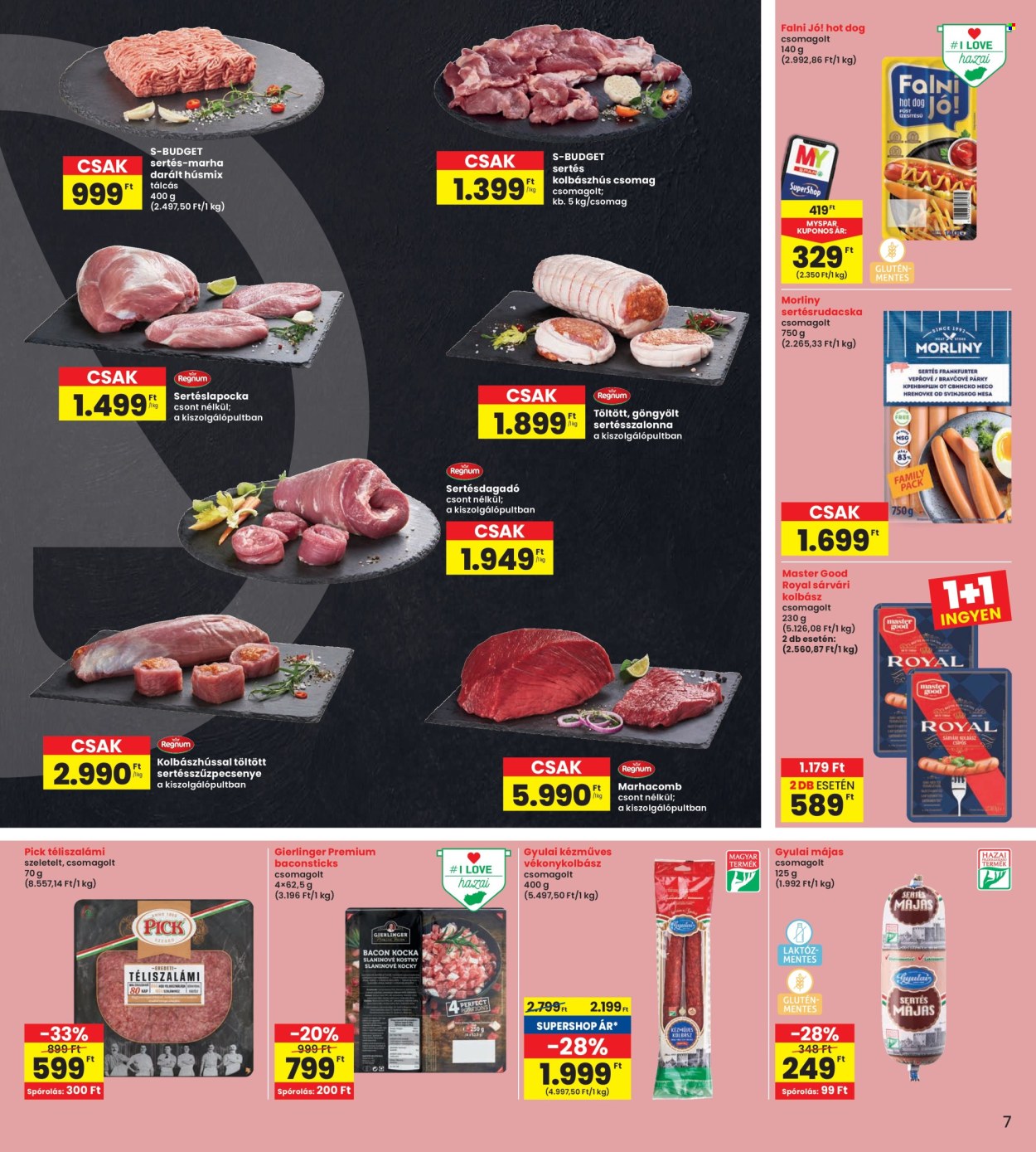 INTERSPAR akciós újságok - 2025.11.06 - 2025.11.12. Oldal 7