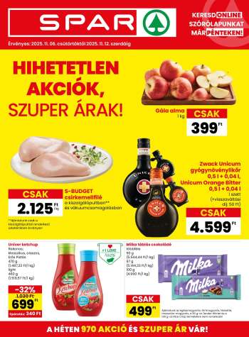 Újság SPAR - 2025.11.06 - 2025.11.12.
