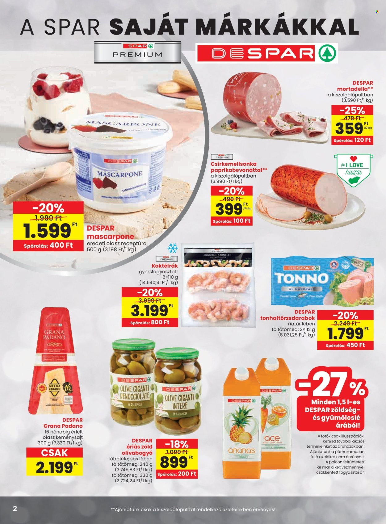 SPAR akciós újságok - 2025.11.06 - 2025.11.12. Oldal 2