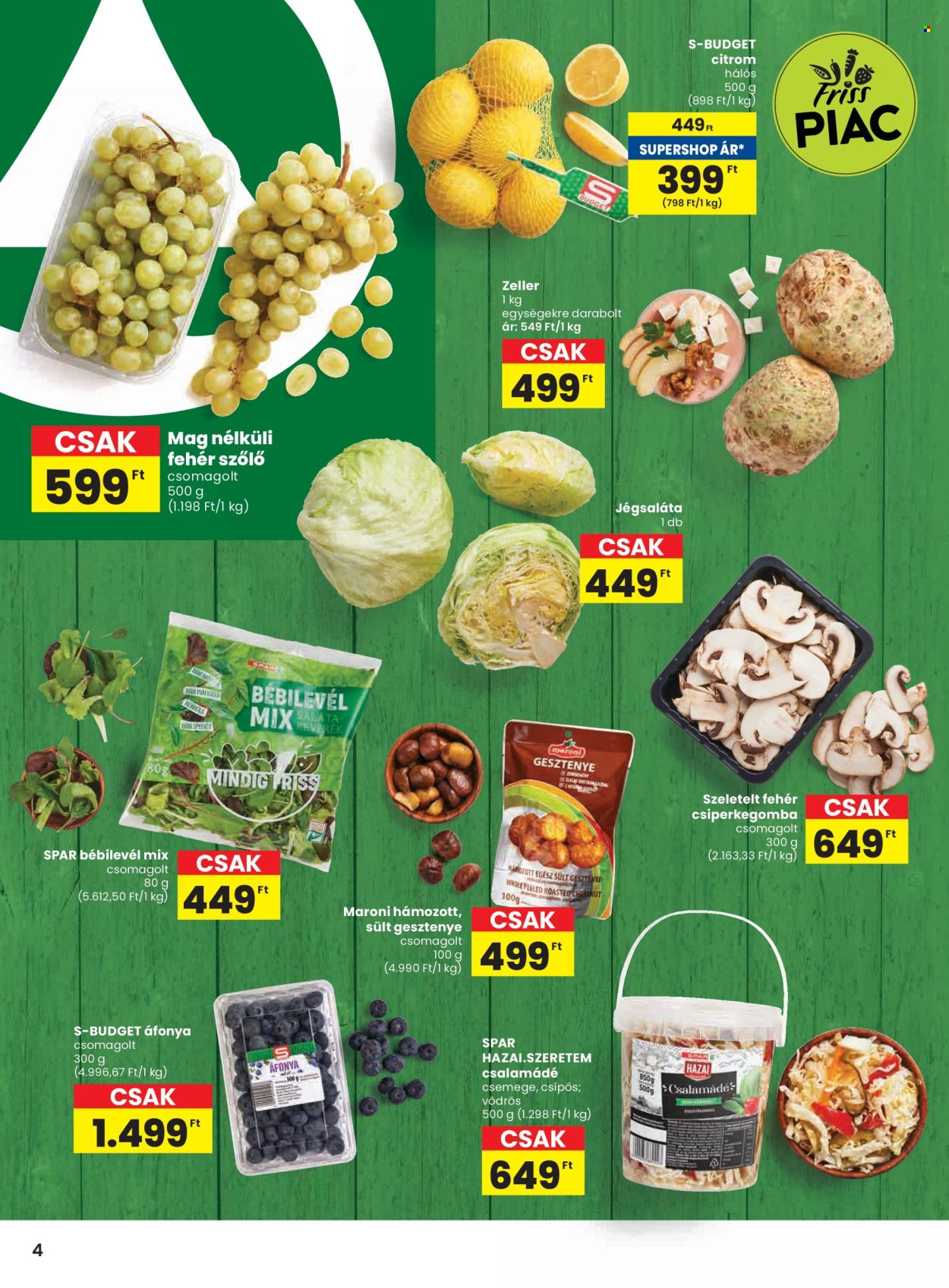 SPAR akciós újságok - 2025.11.06 - 2025.11.12. Oldal 4