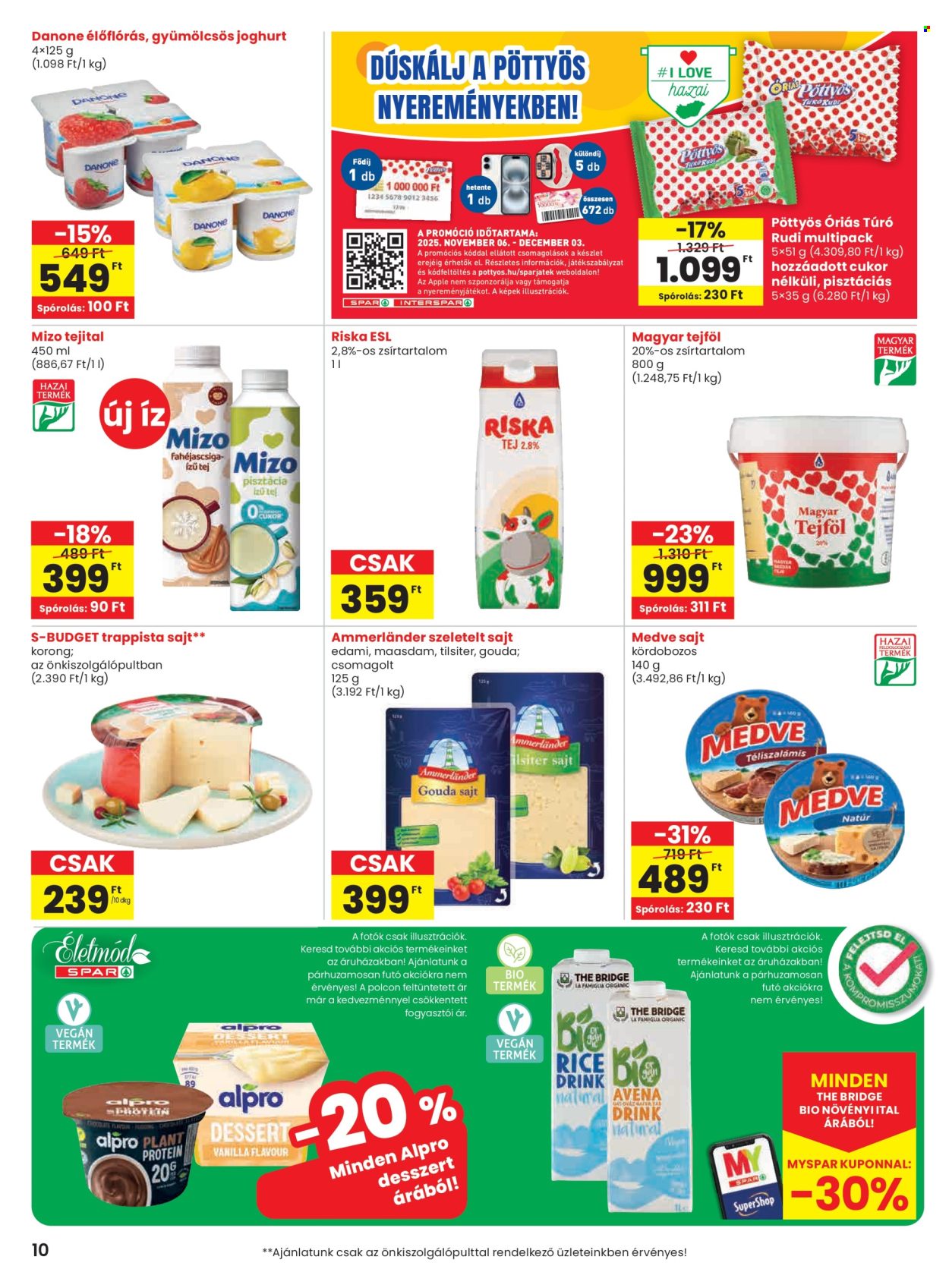 SPAR akciós újságok - 2025.11.06 - 2025.11.12. Oldal 10