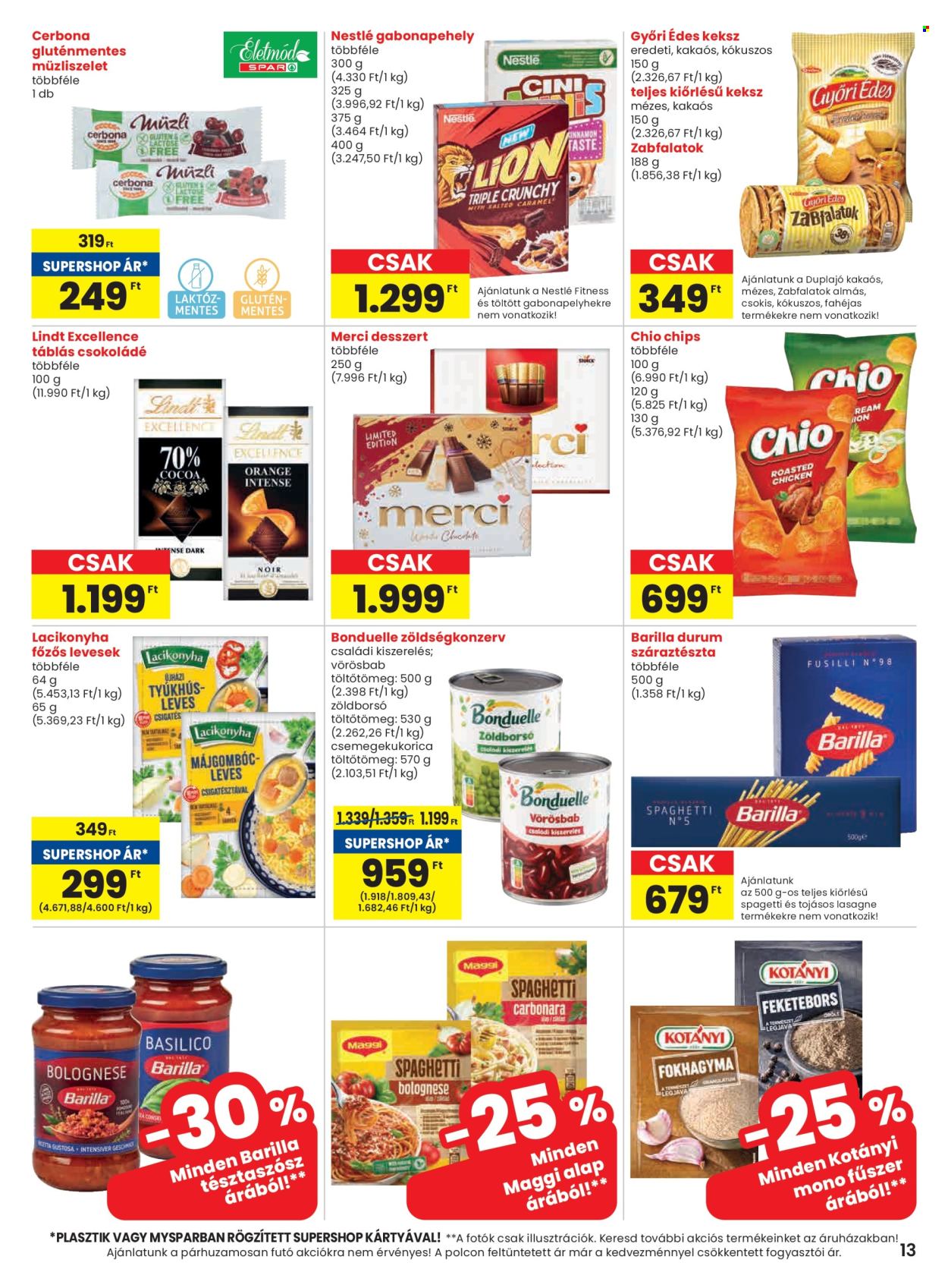 SPAR akciós újságok - 2025.11.06 - 2025.11.12. Oldal 13