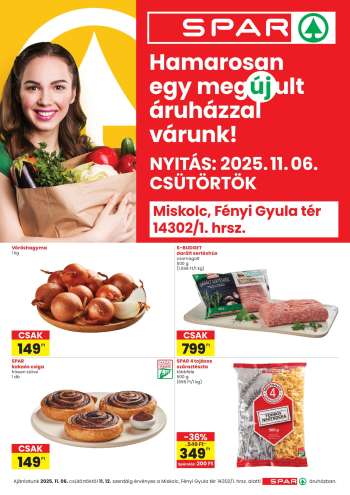Újság SPAR Szupermarket - 2025.11.06 - 2025.11.12.