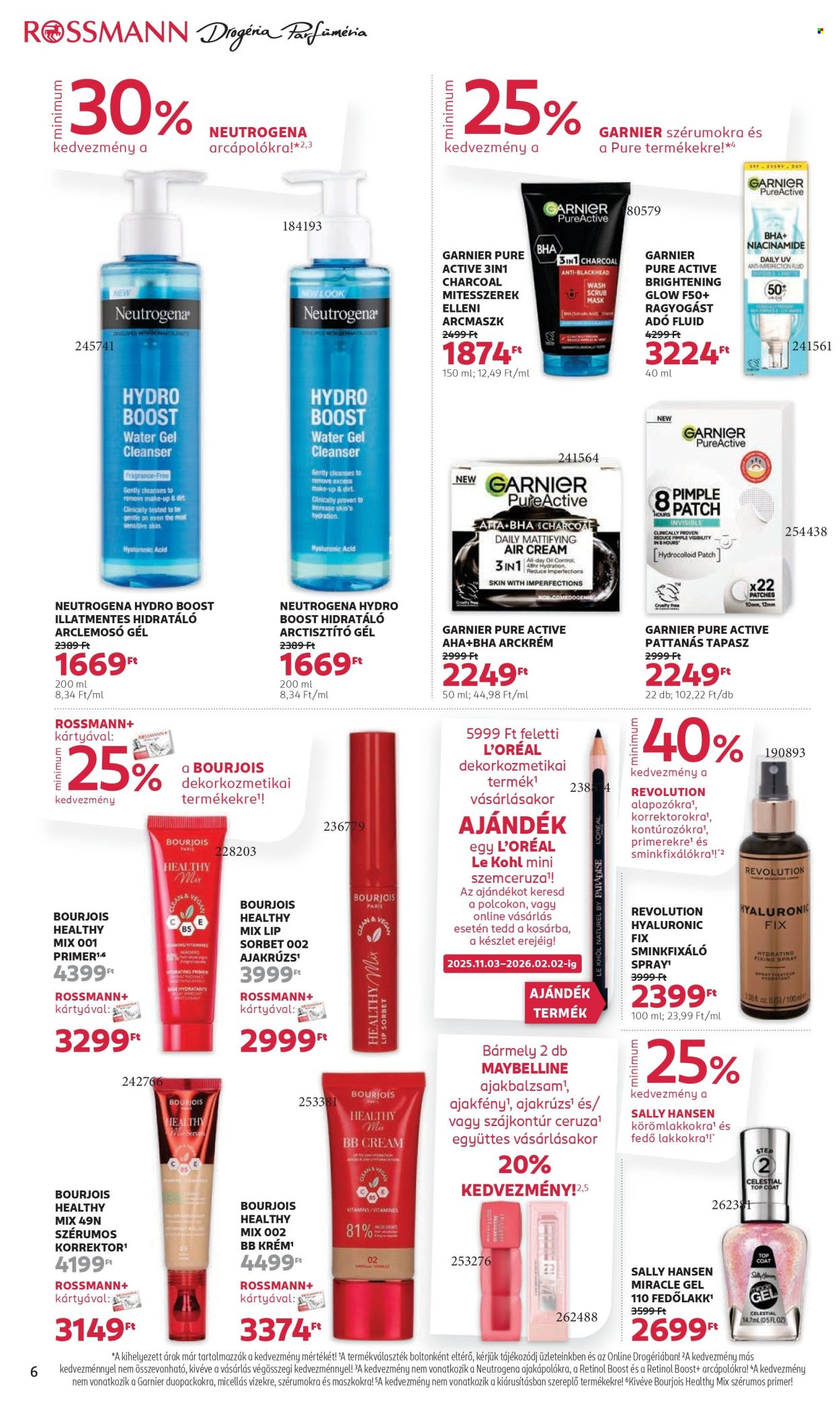 Rossmann akciós újságok - 2025.11.03 - 2025.11.14. Oldal 6