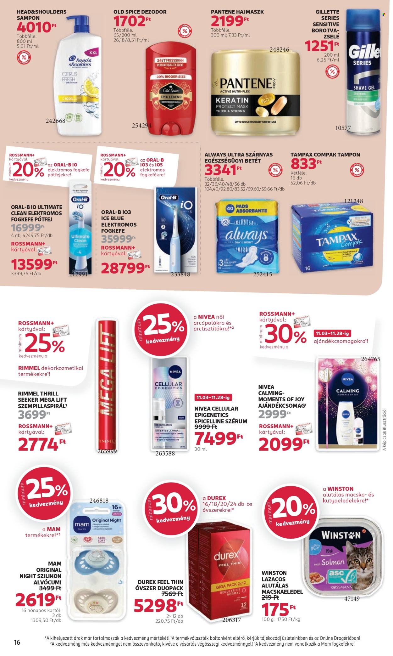 Rossmann akciós újságok - 2025.11.03 - 2025.11.14. Oldal 18