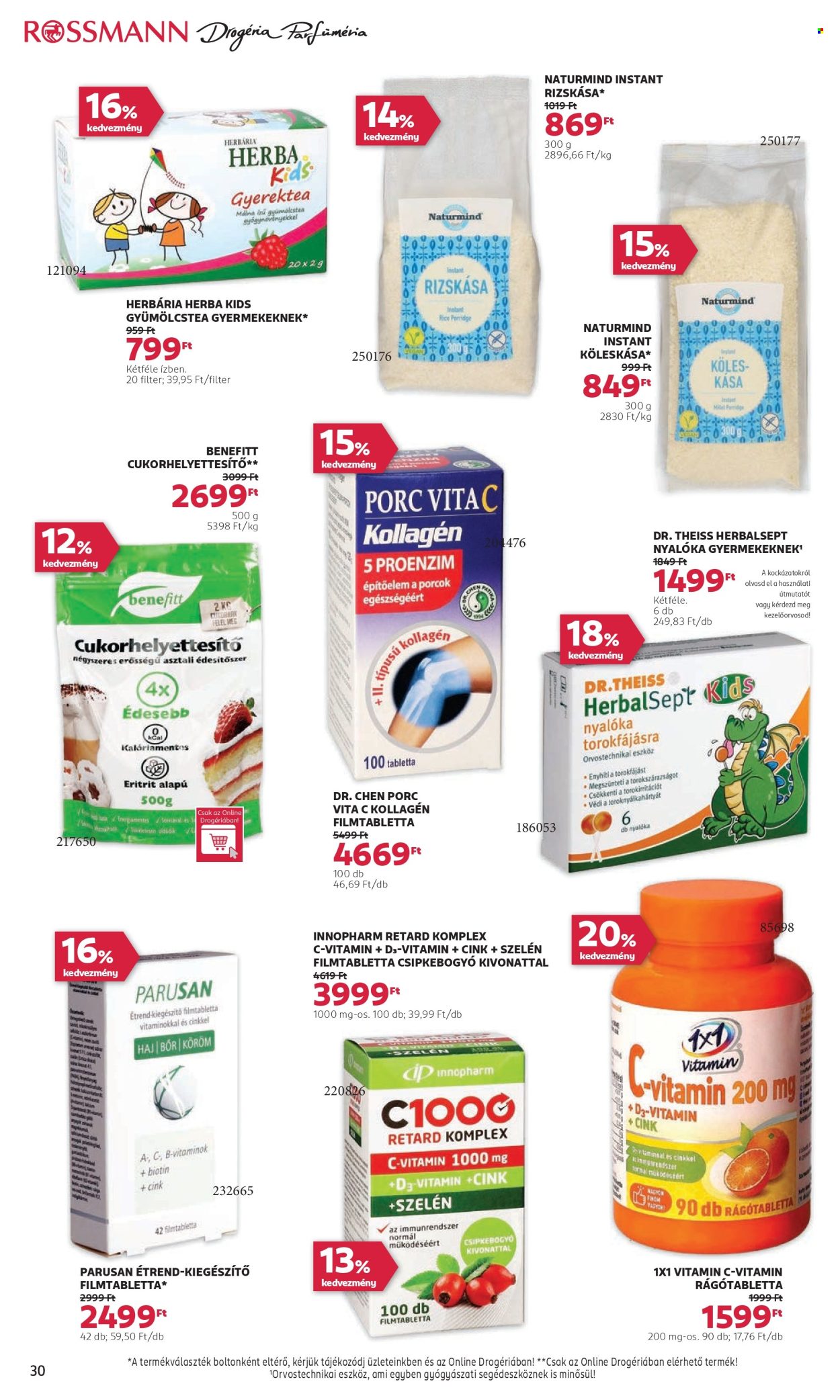 Rossmann akciós újságok - 2025.11.03 - 2025.11.14. Oldal 32