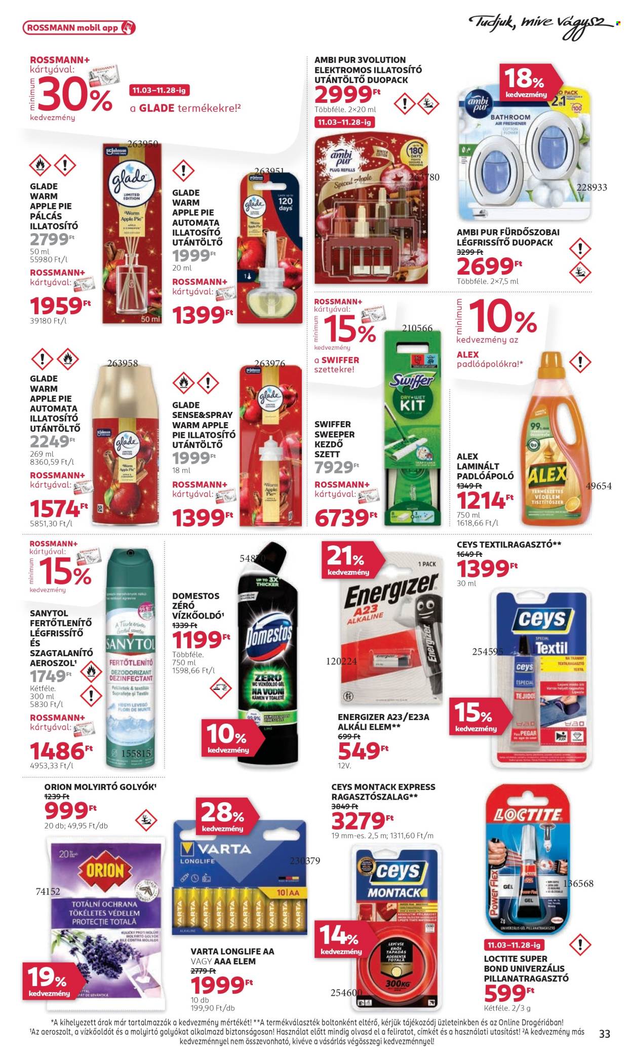 Rossmann akciós újságok - 2025.11.03 - 2025.11.14. Oldal 35