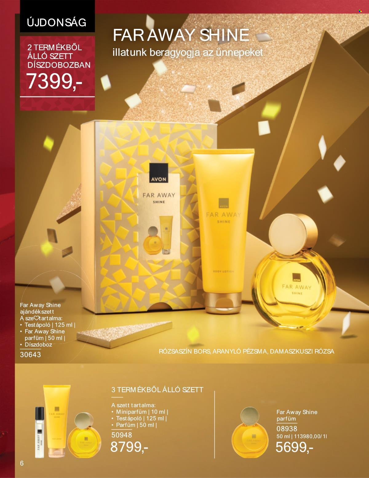 Avon akciós újságok - 2025.11.01 - 2025.11.30. Oldal 6