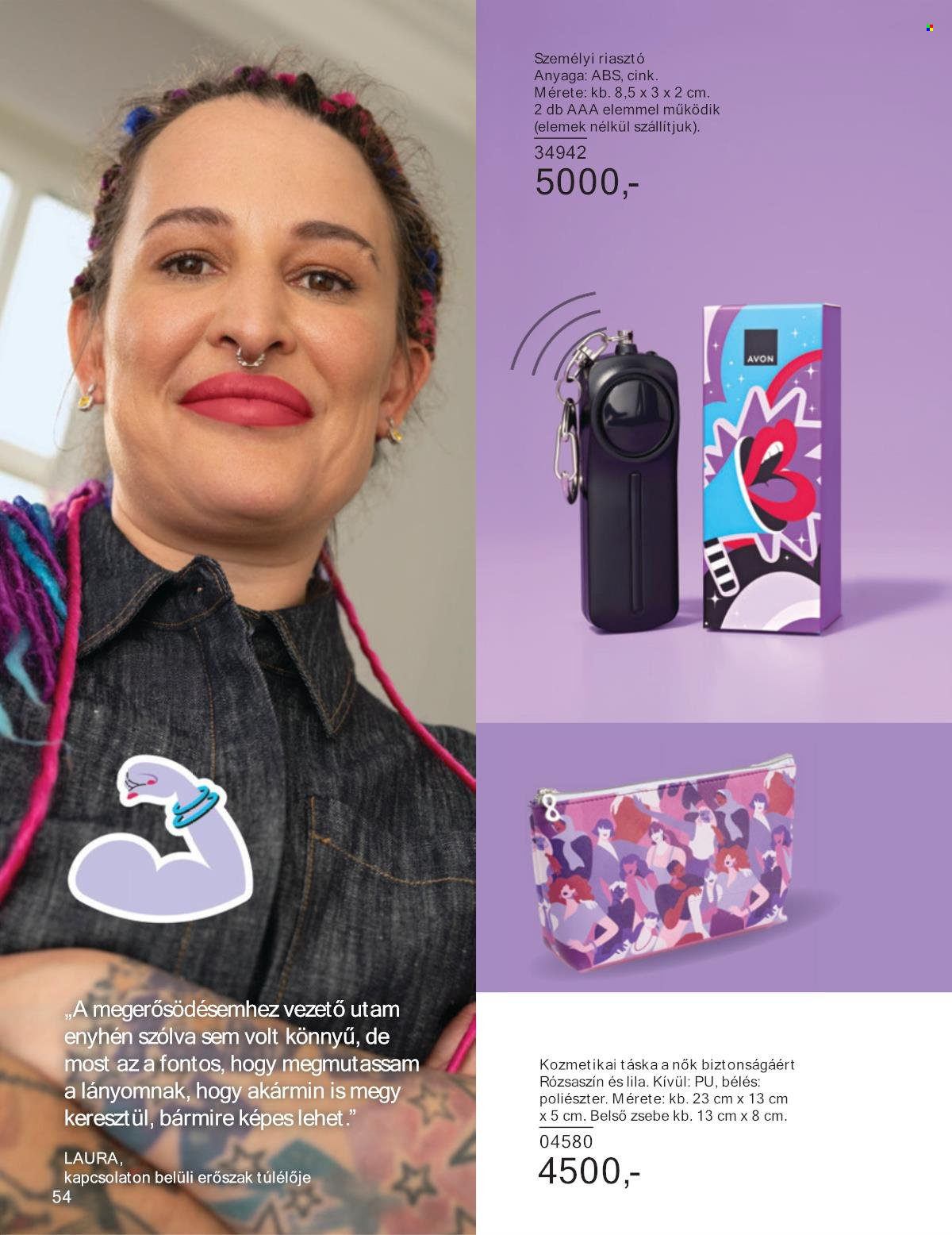 Avon akciós újságok - 2025.11.01 - 2025.11.30. Oldal 54