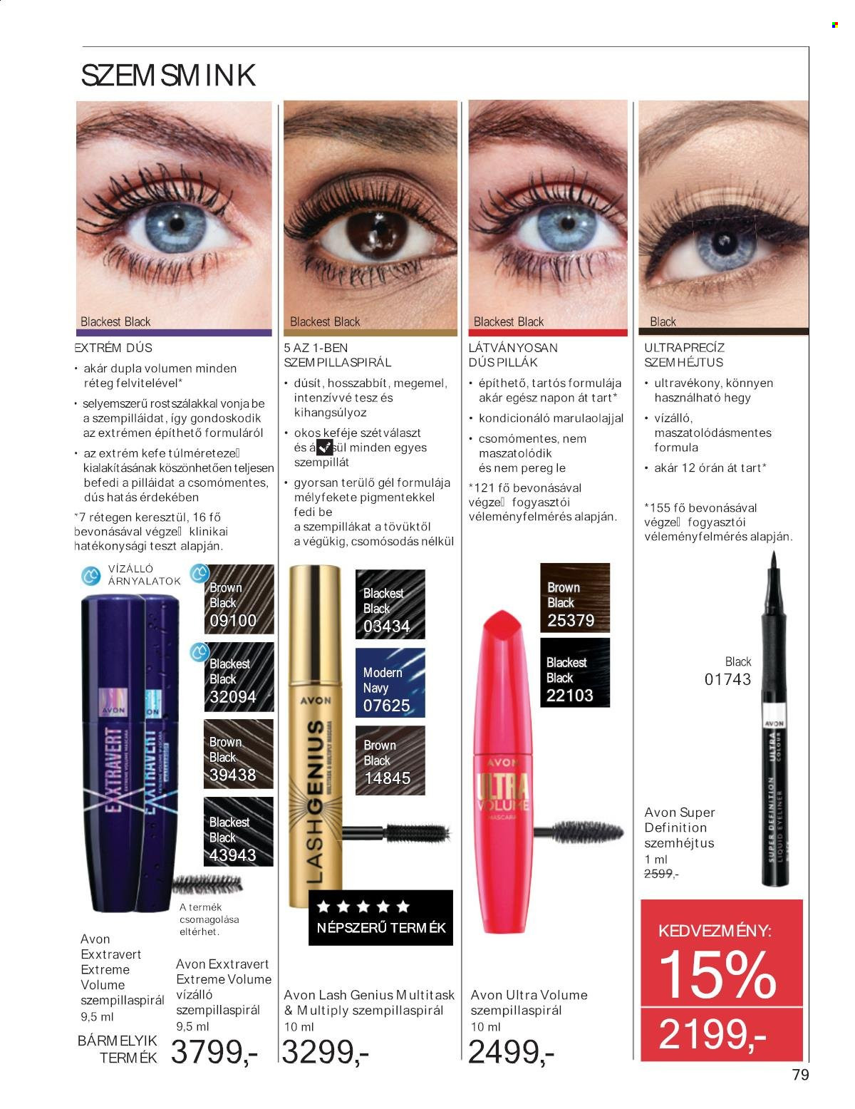 Avon akciós újságok - 2025.11.01 - 2025.11.30. Oldal 79
