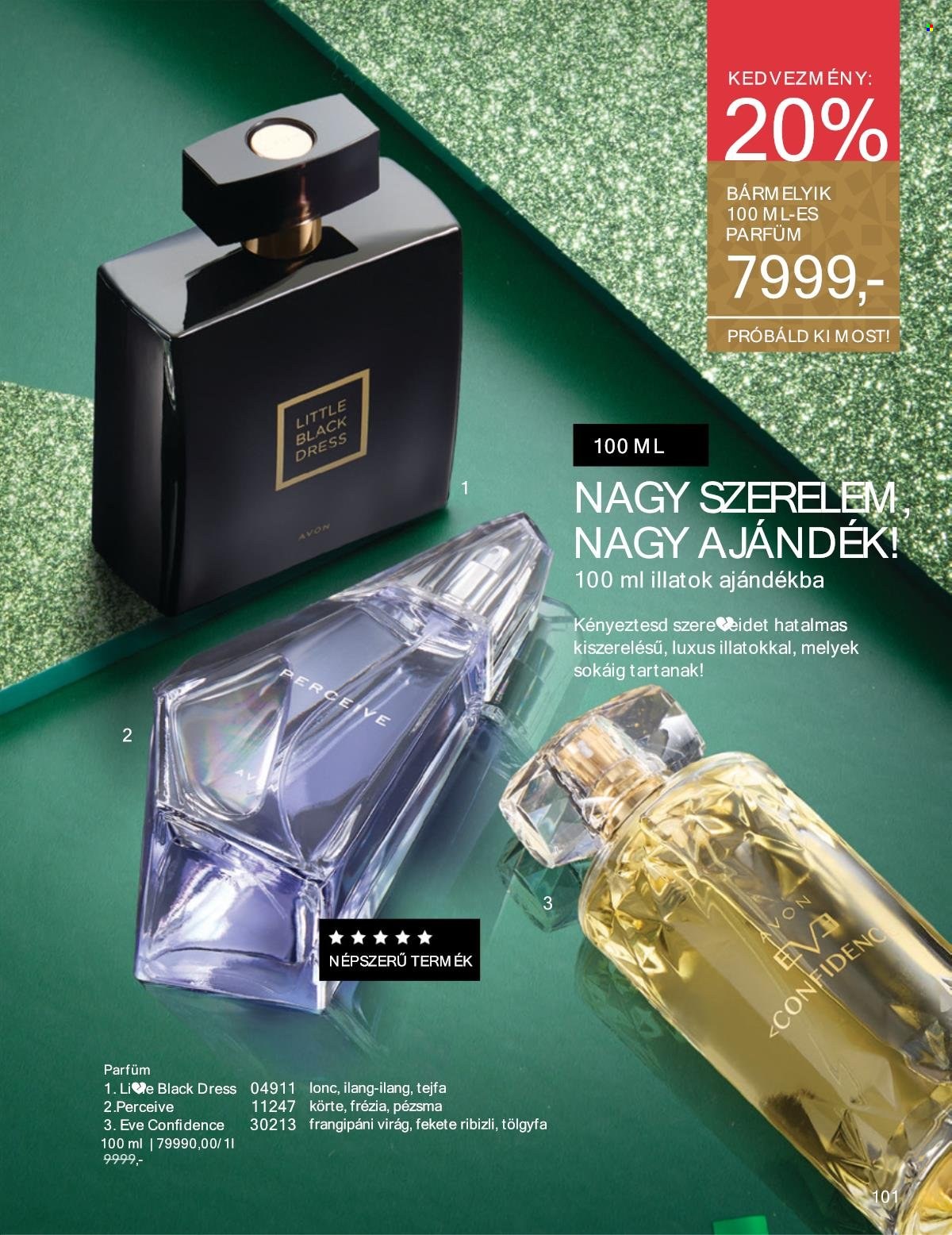Avon akciós újságok - 2025.11.01 - 2025.11.30. Oldal 101