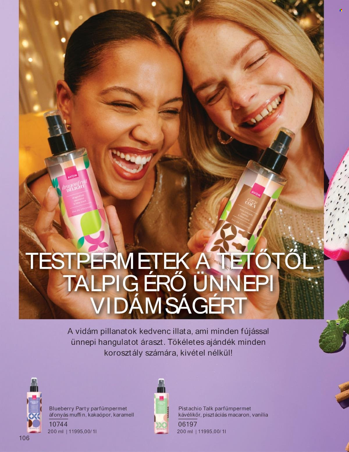 Avon akciós újságok - 2025.11.01 - 2025.11.30. Oldal 106