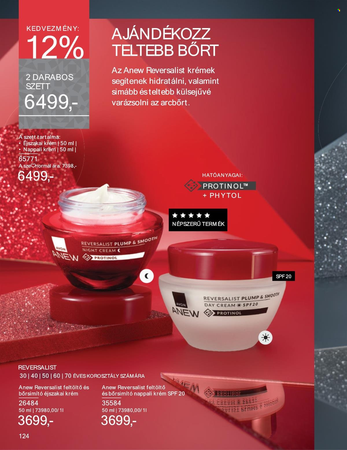 Avon akciós újságok - 2025.11.01 - 2025.11.30. Oldal 124