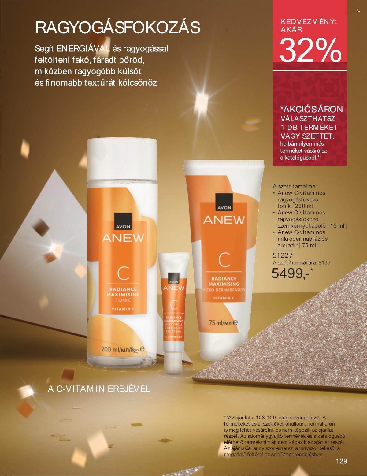 Avon akciós újságok - 2025.11.01 - 2025.11.30. Oldal 129