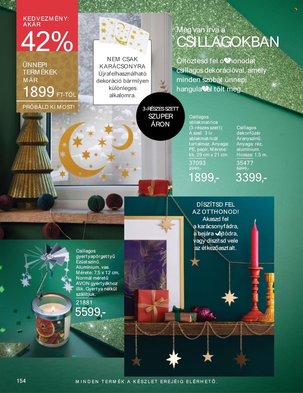 Avon akciós újságok - 2025.11.01 - 2025.11.30. Oldal 154