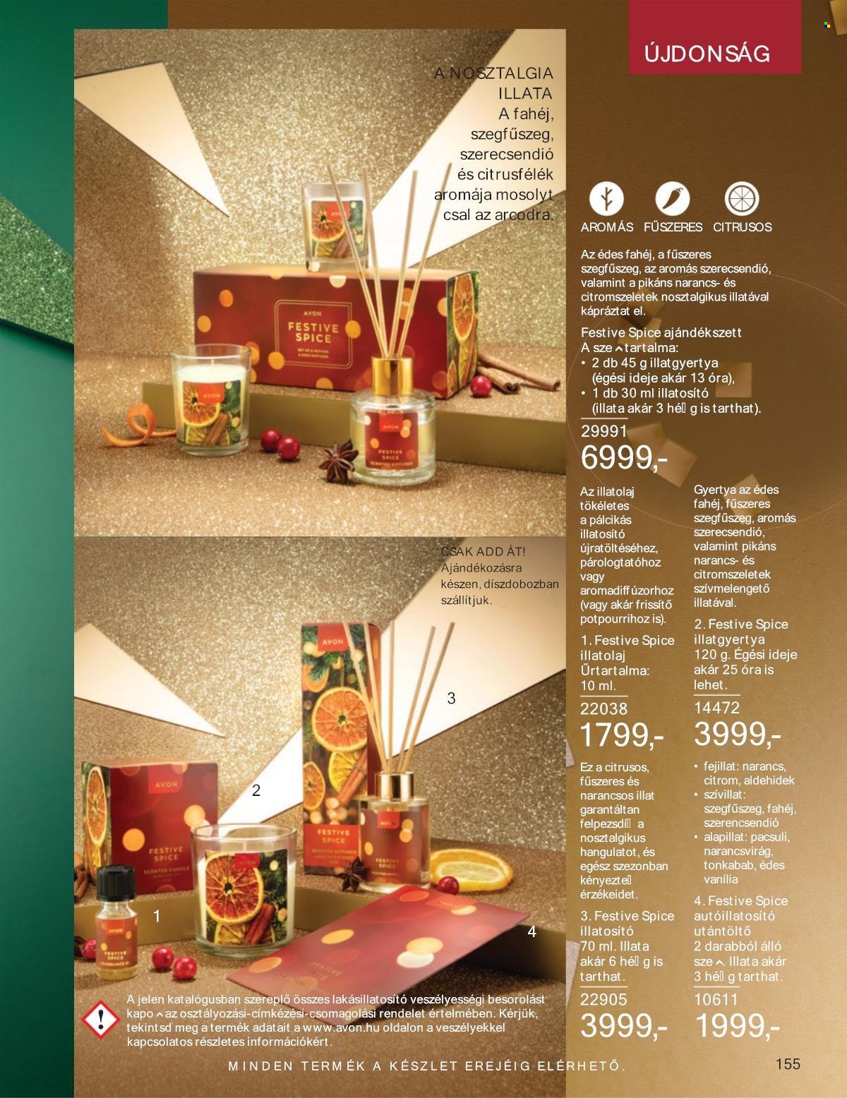 Avon akciós újságok - 2025.11.01 - 2025.11.30. Oldal 155