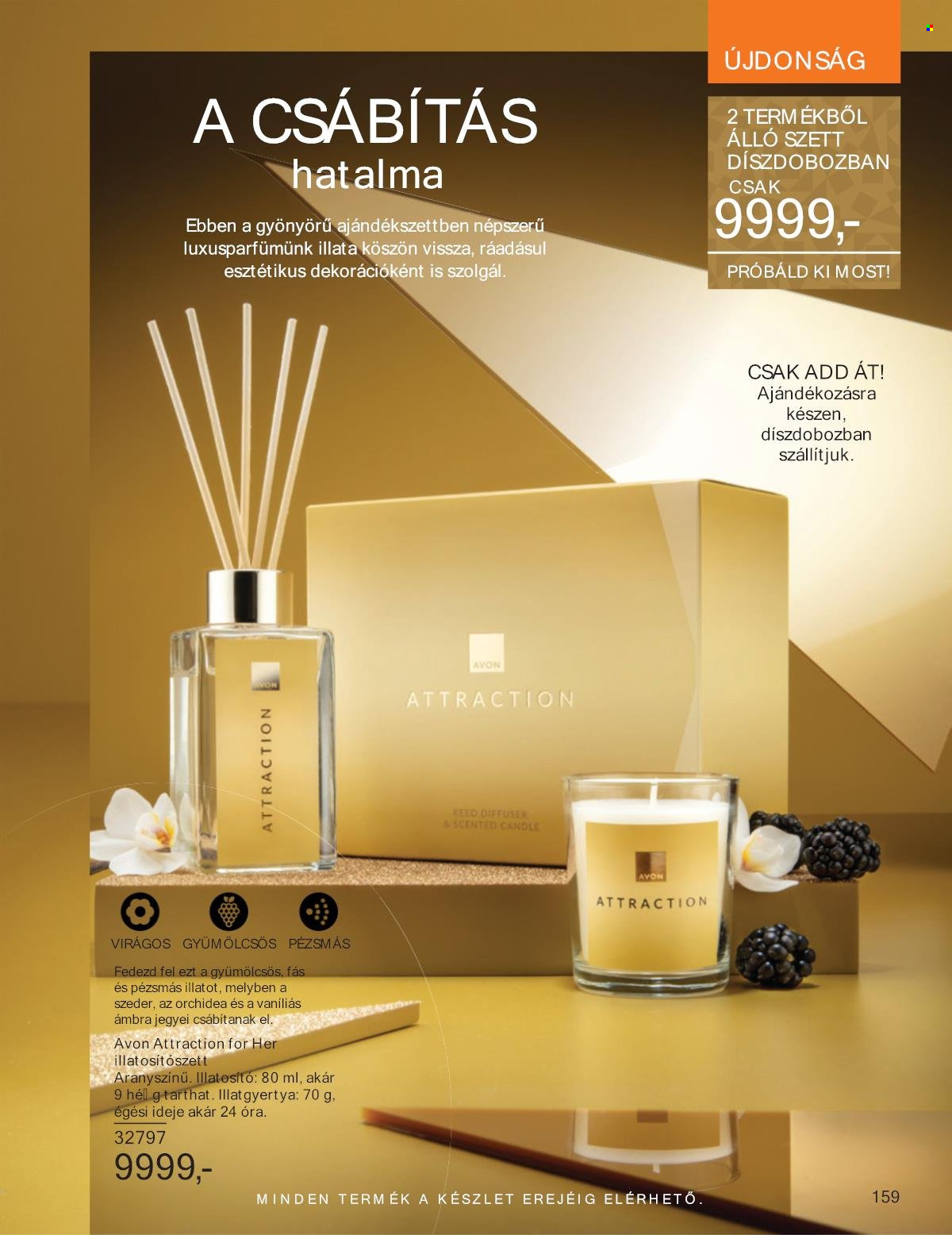 Avon akciós újságok - 2025.11.01 - 2025.11.30. Oldal 159