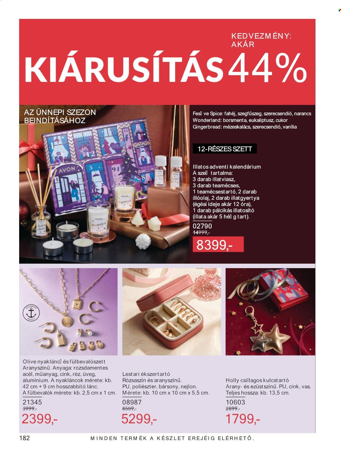 Avon akciós újságok - 2025.11.01 - 2025.11.30. Oldal 182
