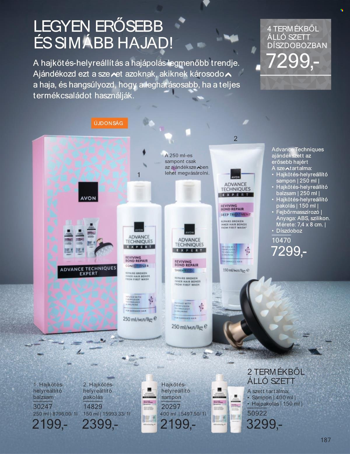 Avon akciós újságok - 2025.11.01 - 2025.11.30. Oldal 187