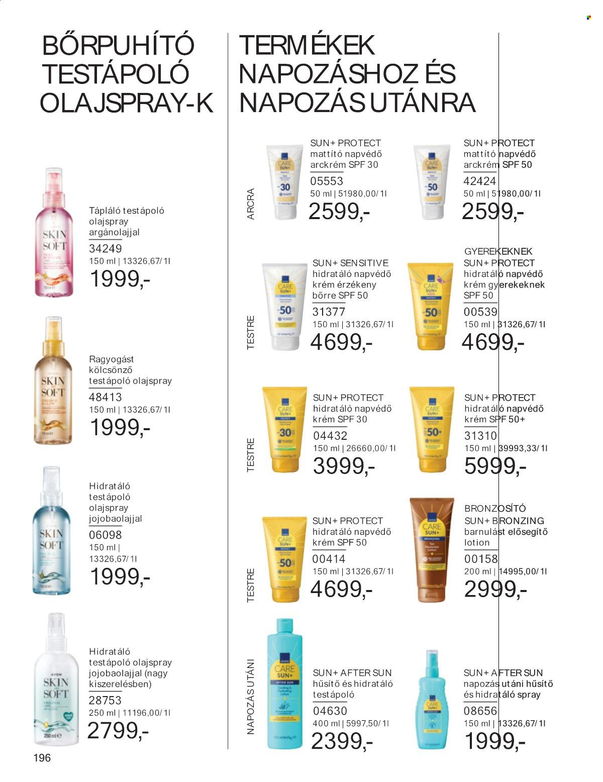 Avon akciós újságok - 2025.11.01 - 2025.11.30. Oldal 196
