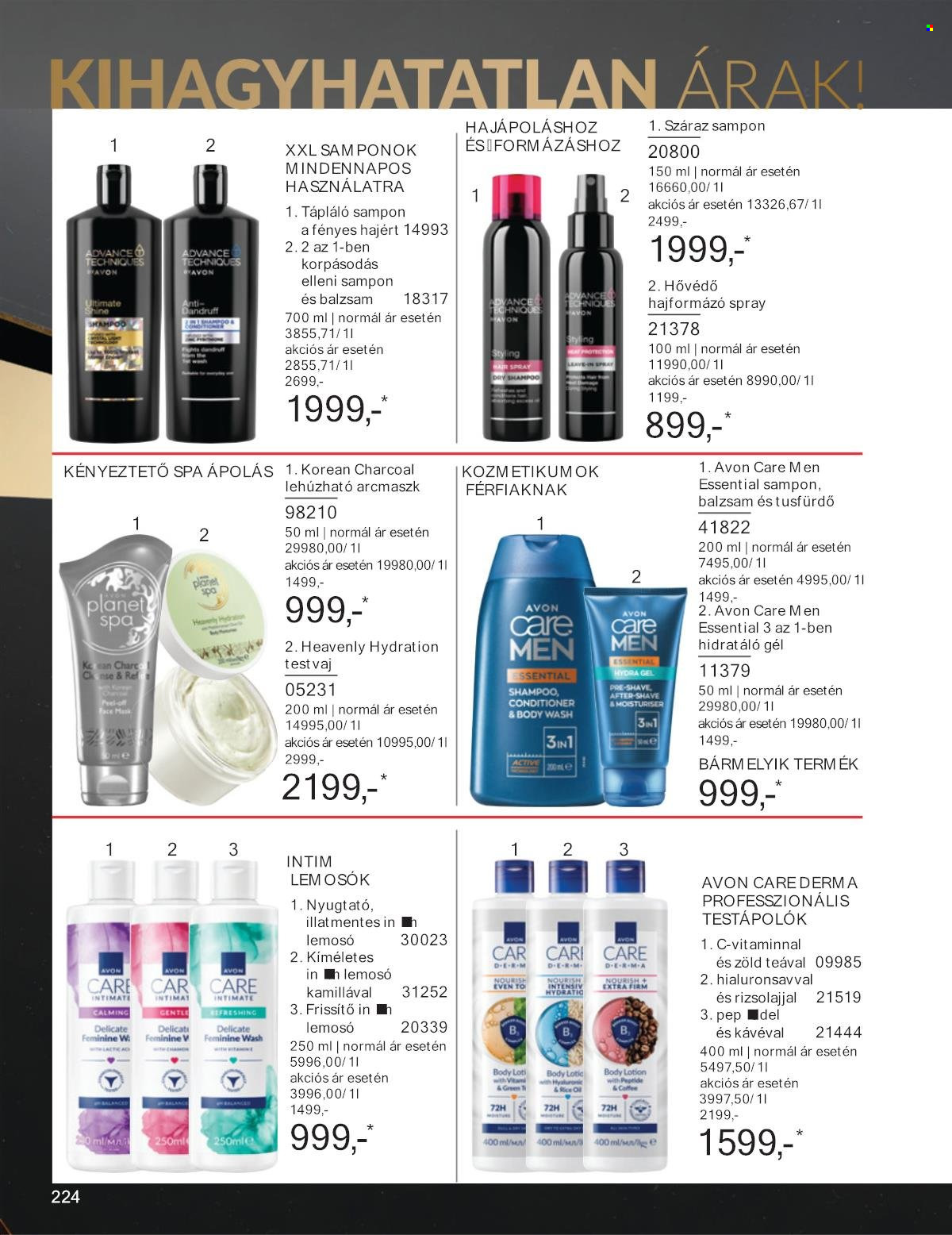 Avon akciós újságok - 2025.11.01 - 2025.11.30. Oldal 224