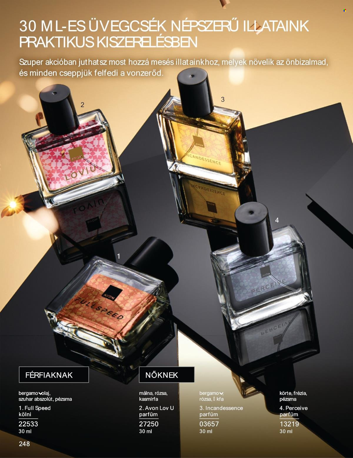 Avon akciós újságok - 2025.11.01 - 2025.11.30. Oldal 248