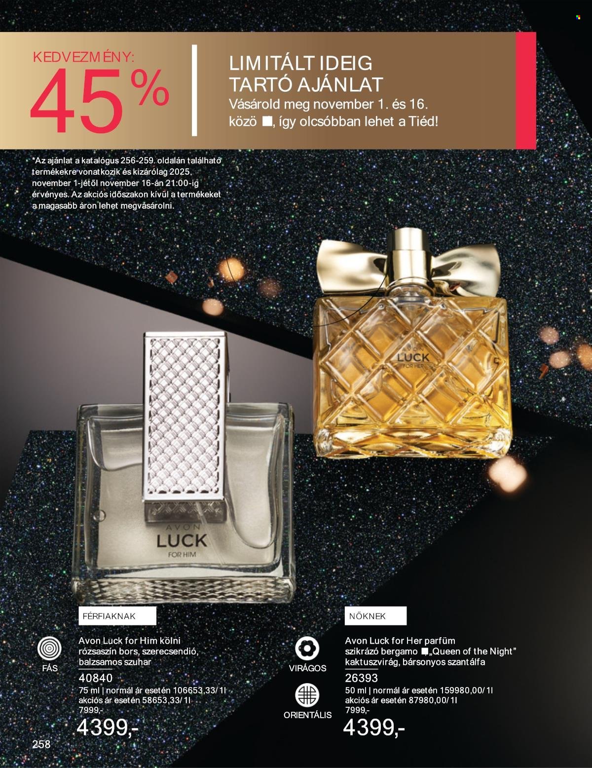 Avon akciós újságok - 2025.11.01 - 2025.11.30. Oldal 258