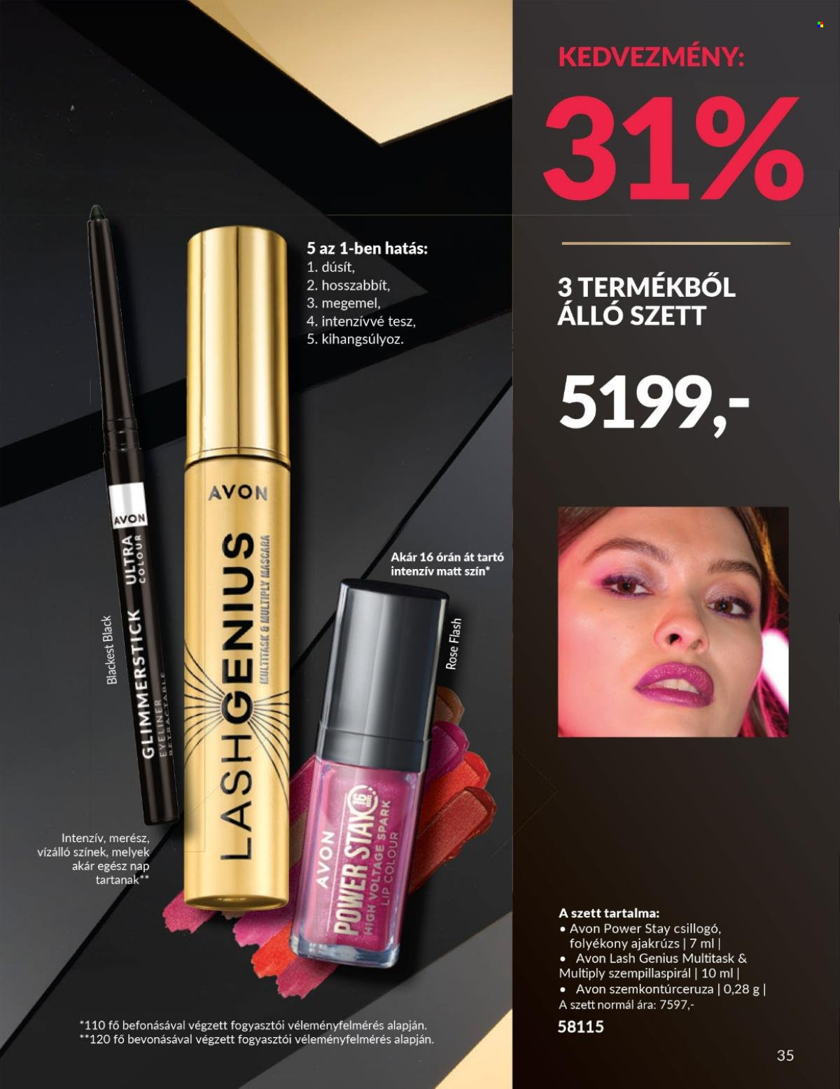 Avon akciós újságok - 2025.11.01 - 2025.11.30. Oldal 35