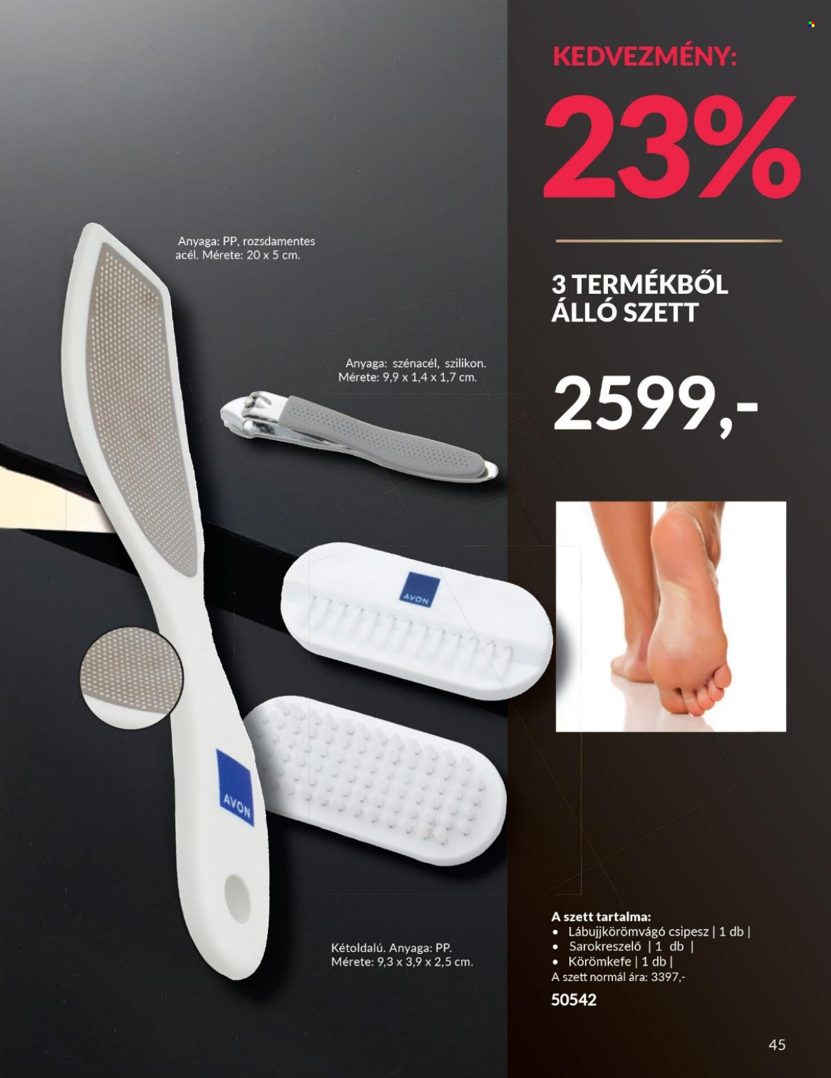 Avon akciós újságok - 2025.11.01 - 2025.11.30. Oldal 45