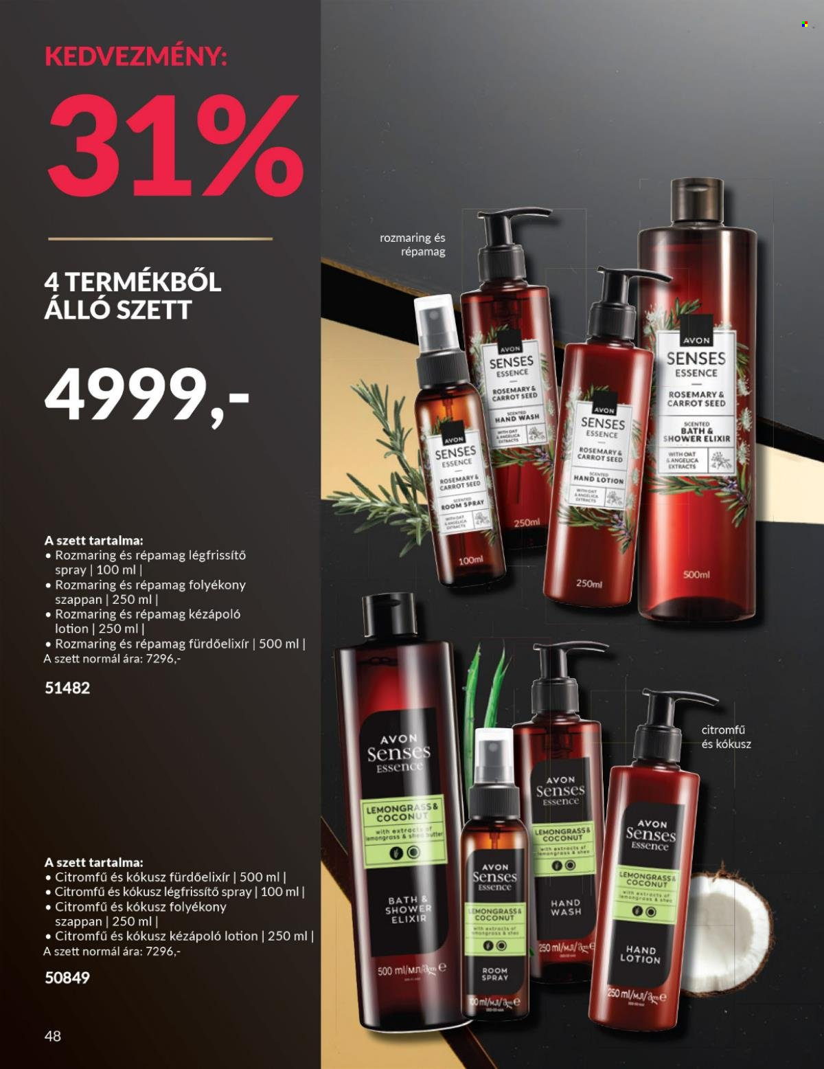 Avon akciós újságok - 2025.11.01 - 2025.11.30. Oldal 48