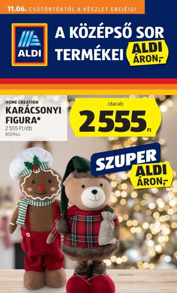 Újság Aldi - 2025.11.06 - 2025.11.12.