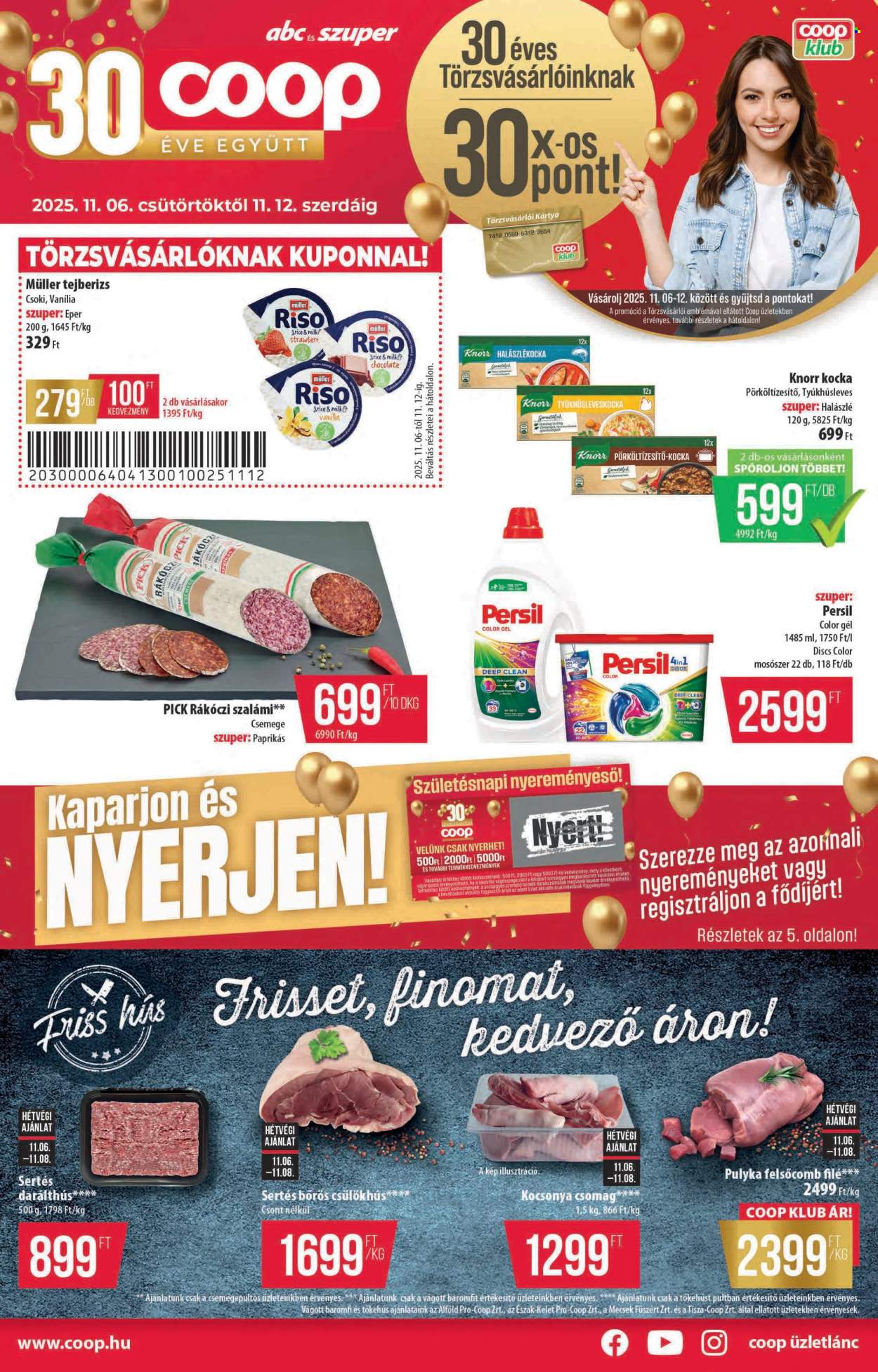 Coop akciós újságok - 2025.11.06 - 2025.11.12. Oldal 1
