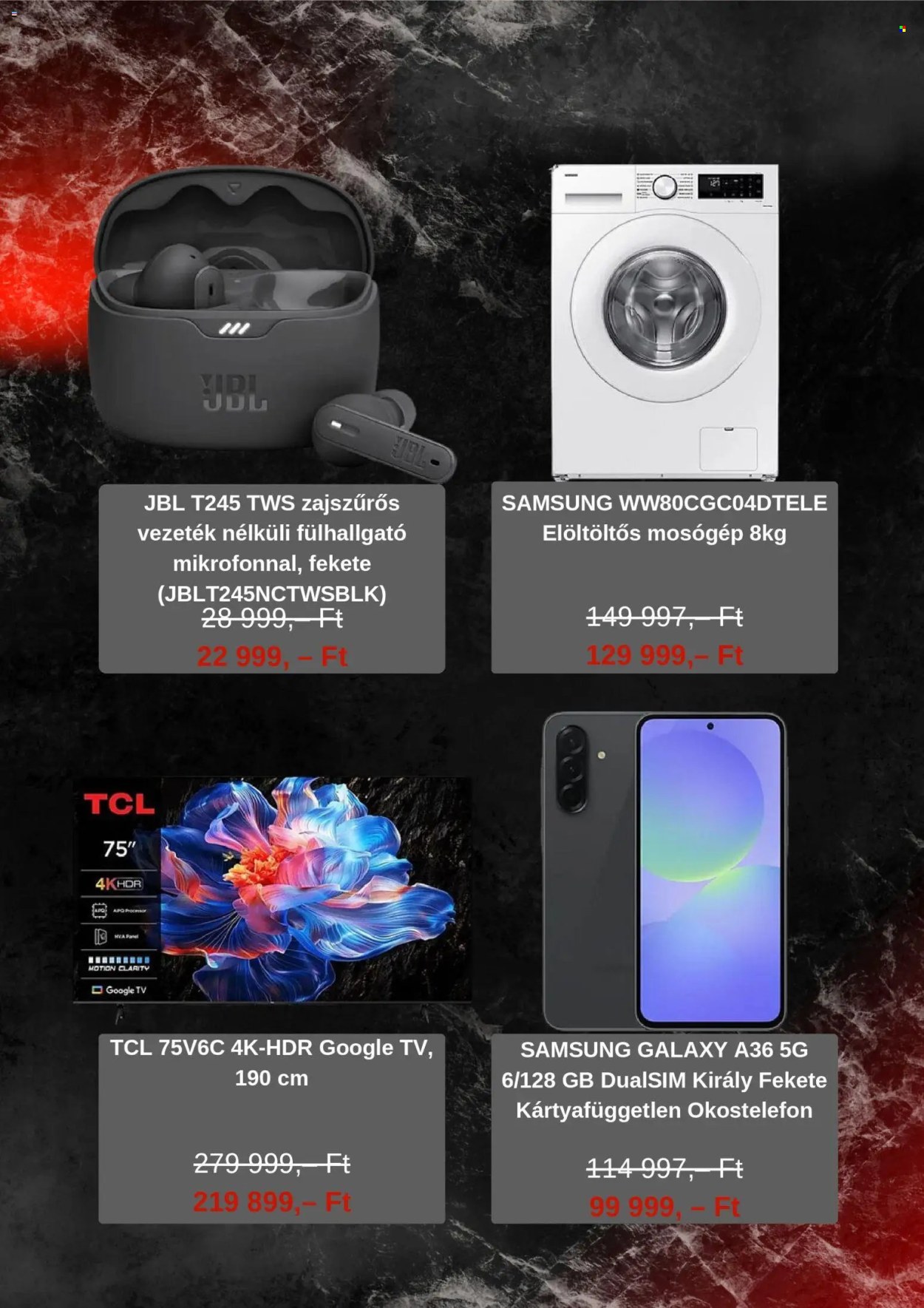 MediaMarkt akciós újságok - 2025.11.02 - 2025.11.06. Oldal 4