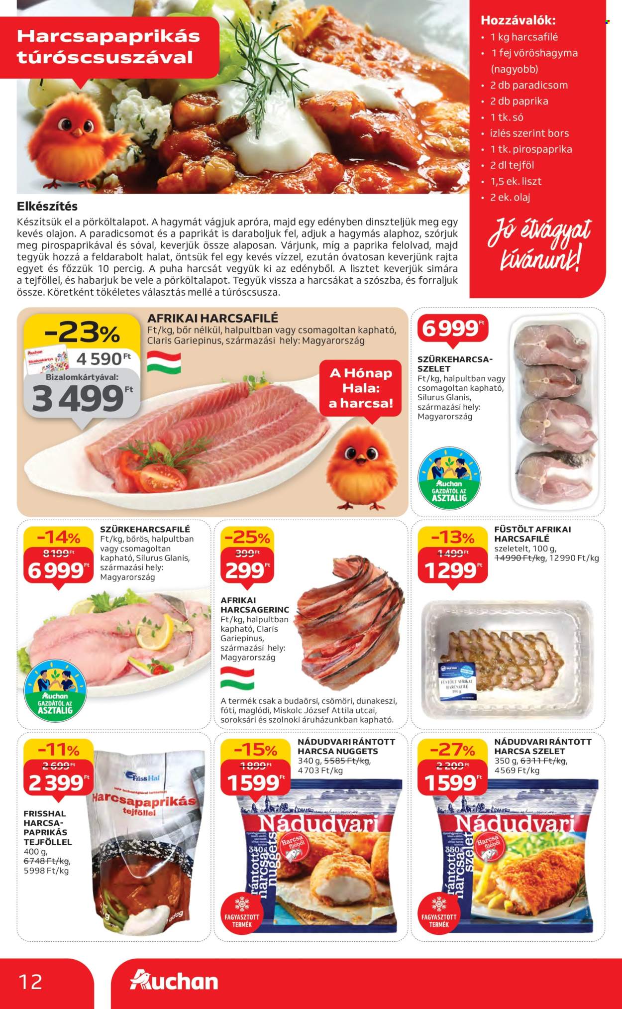 Auchan akciós újságok - 2025.11.06 - 2025.11.12. Oldal 12