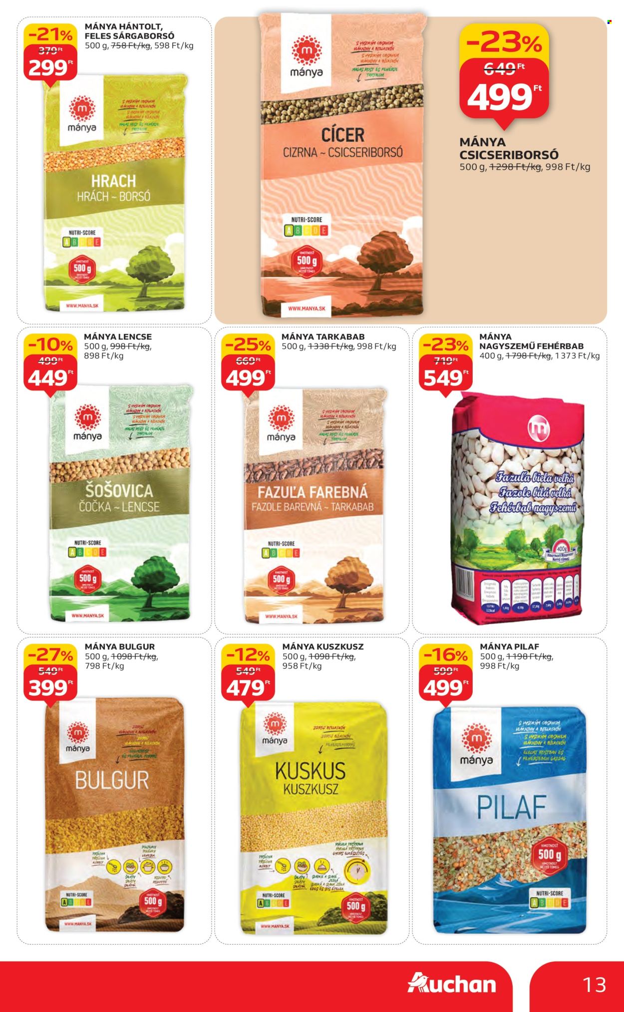 Auchan akciós újságok - 2025.11.06 - 2025.11.12. Oldal 13