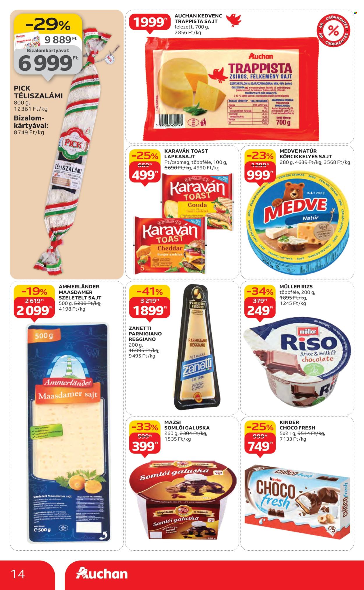 Auchan akciós újságok - 2025.11.06 - 2025.11.12. Oldal 14