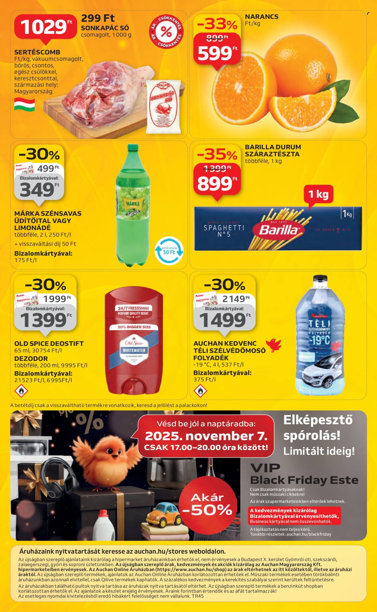Auchan akciós újságok - 2025.11.06 - 2025.11.12. Oldal 58