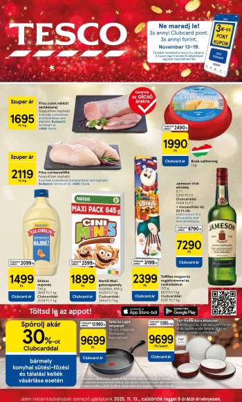 Újság TESCO - 2025.11.13 - 2025.11.19.