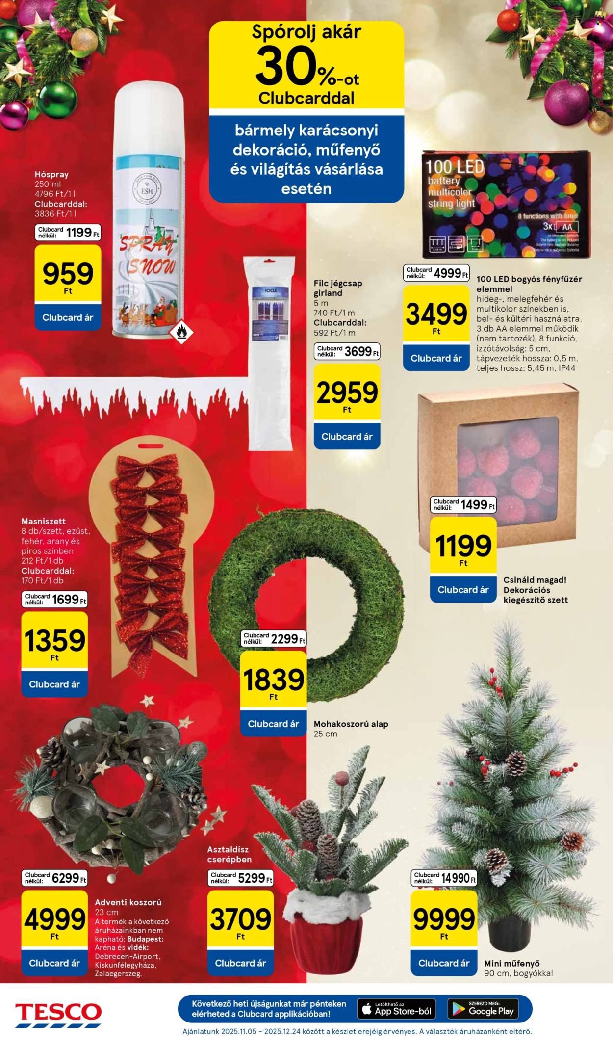 TESCO akciós újságok - 2025.11.13 - 2025.11.19. Oldal 34